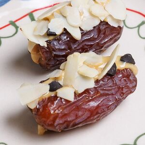 Խուրմա գետնանուշի կարագով և շոկոլադով