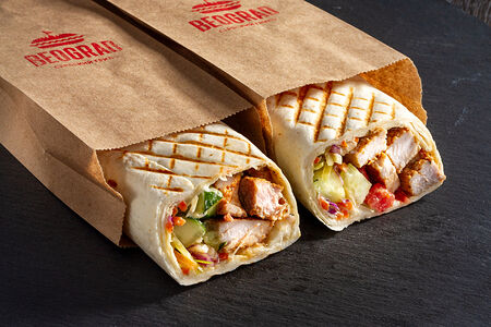 Шаурма по-сербски со свининой