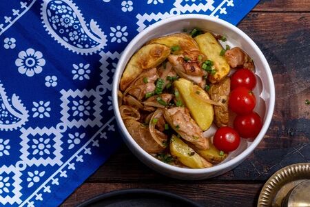 Оджахури с курицей