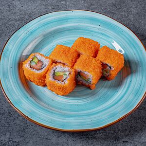 Ролл Калифорния с лососем