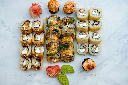 Сет теплых роллов Сендай