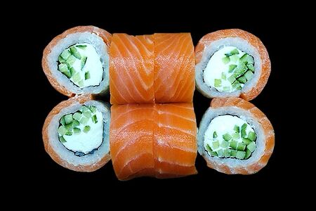 Филадельфия с лососем