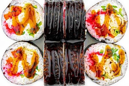 Кимпаб с креветкой