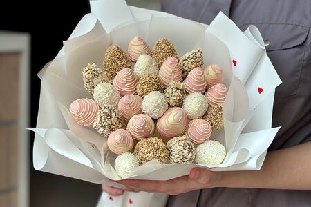 Букет клубники в шоколаде №4