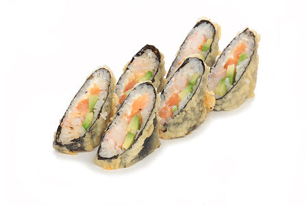 Сэндвич ролл с лососем