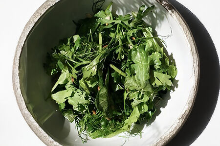 Зеленый салат