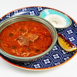 Суп Чорба с телятиной и рисом