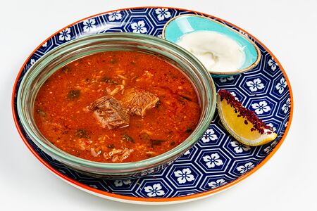 Суп Чорба с телятиной и рисом