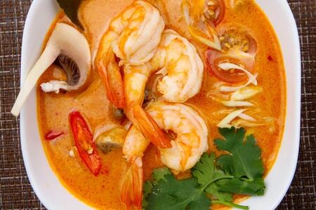 Том ям с креветкой