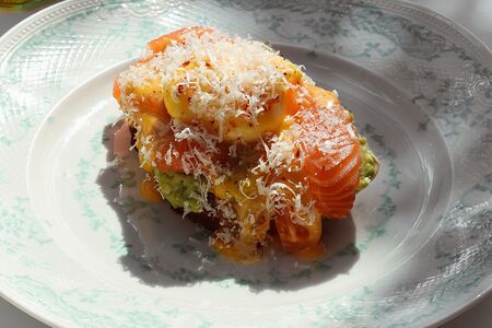 Бенедикт с лососем