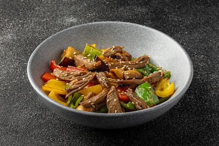 Овощи с говядиной