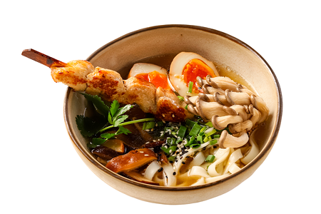 Рамен с курицей