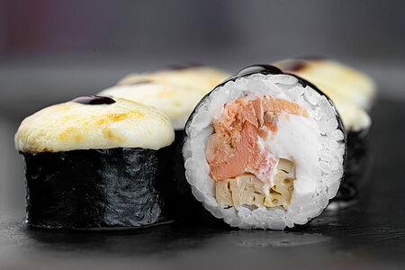 Запечённый лосось