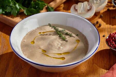 Грибной крем-суп