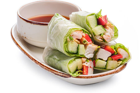 Спринг ролл с креветкой