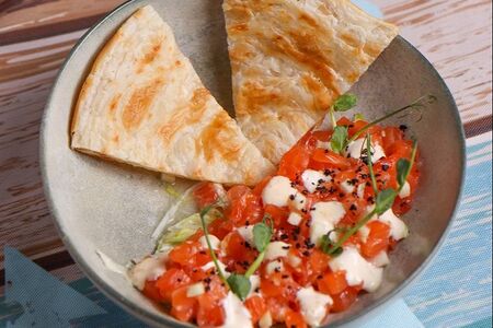 Тартар лосось 