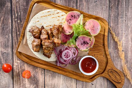 Шашлык из свиной шеи