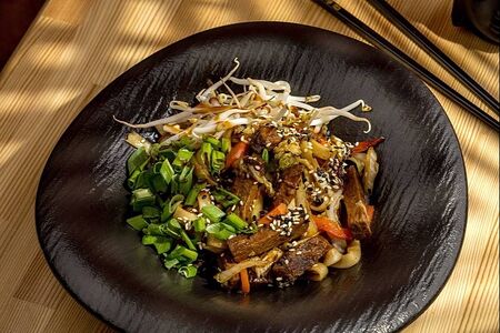 Лапша с говядиной