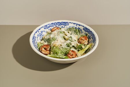 Салат Цезарь антико с креветкой