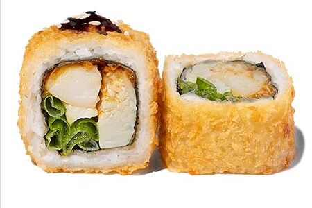 Темпура с курицей терияки