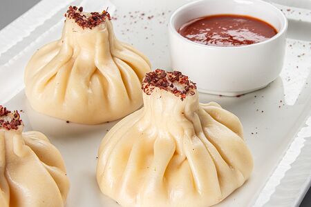 Хинкали с сыром сулугуни