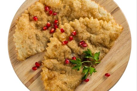 Чебурек со свининой 