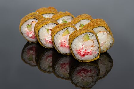 Темпура с креветкой ролл