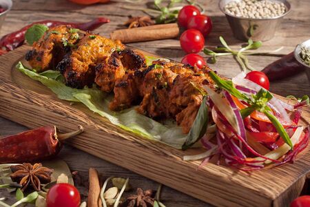 Чикен Тикка в карри маринаде