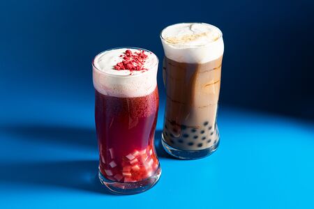 Авторские Бабл Ти с сырной пенкой