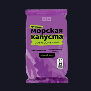Морская капуста хрустящая со вкусом кимчи