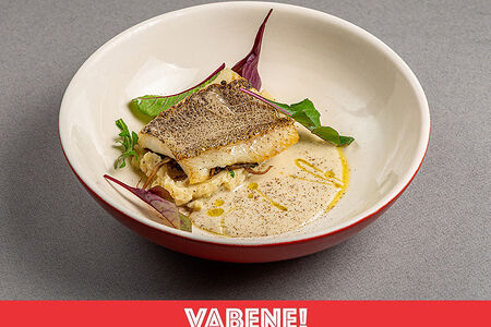 Палтус с картофельным пюре