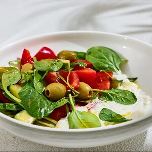 Салат Греческий с муссом из Феты