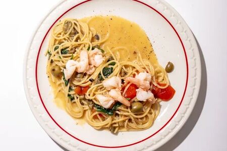 По-средиземноморски с креветками