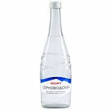 Серноводская вода негазированная стекло