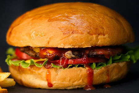 Острый бургер говяжий