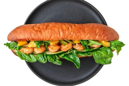 Бан Ми с креветками