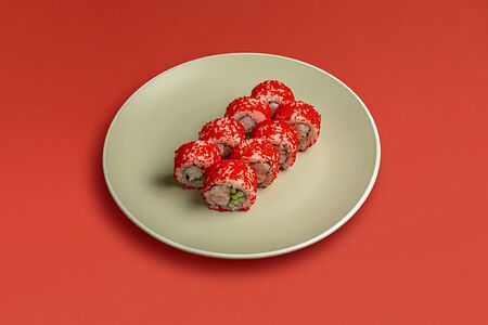 Ролл Калифорния с креветкой