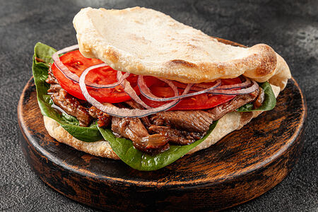 Панини с рваным ягненком