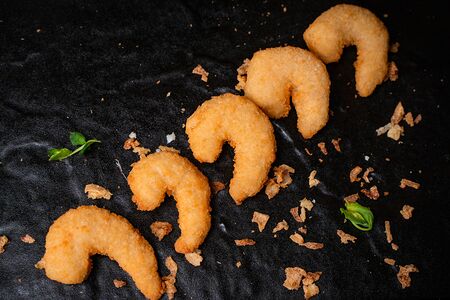 Креветки в панировке