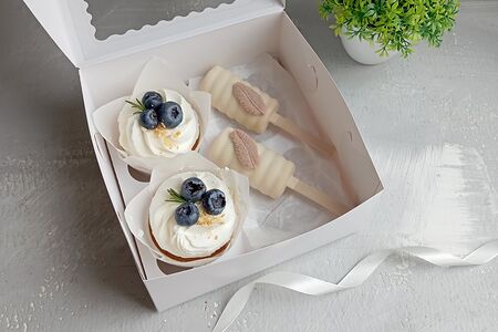 Мини-набор капкейки с эскимо 