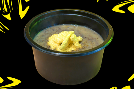 Грибной🍄 🟫 крем-суп с гренками