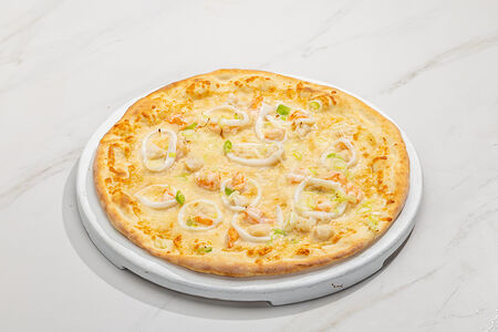 Пицца с морепродуктами