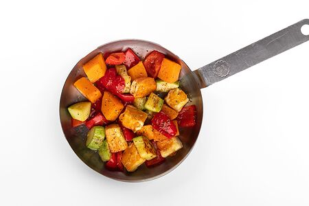 Салат Халуми гриль