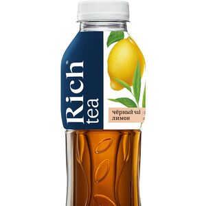 Чёрный чай Rich со вкусом лимона