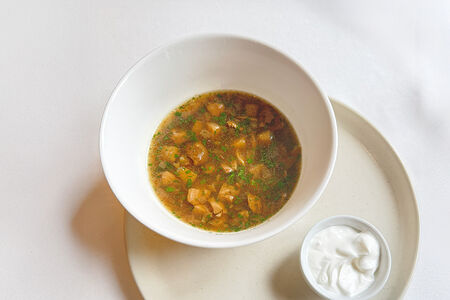 Суп из белых грибов