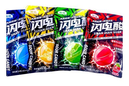Кислые конфеты Shan Dian Suan