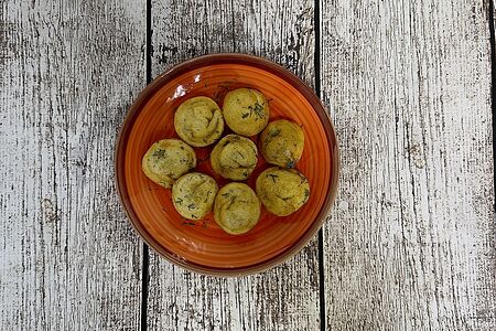 Пельмени жареные