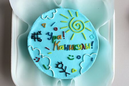 Бенто-торт Ура, каникулы Выпускной