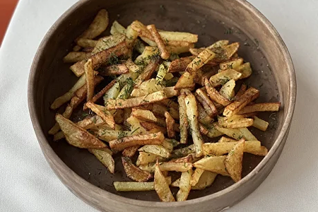 Жаренная картошка с грибами и луком