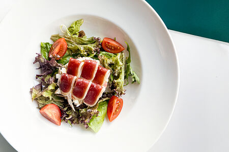 Салат Татарский с кониной и вяленой уткой